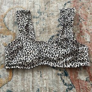 Leopard Print Women's Top